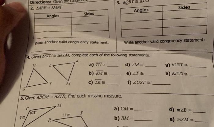 Unit 4 homework 1 classifying triangles