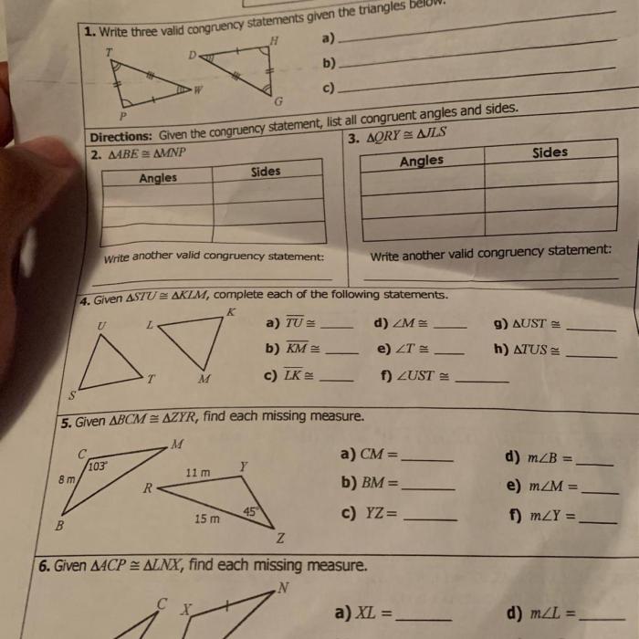 Unit 4 homework 1 classifying triangles