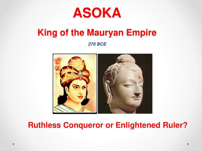 Asoka ruthless conqueror or enlightened ruler