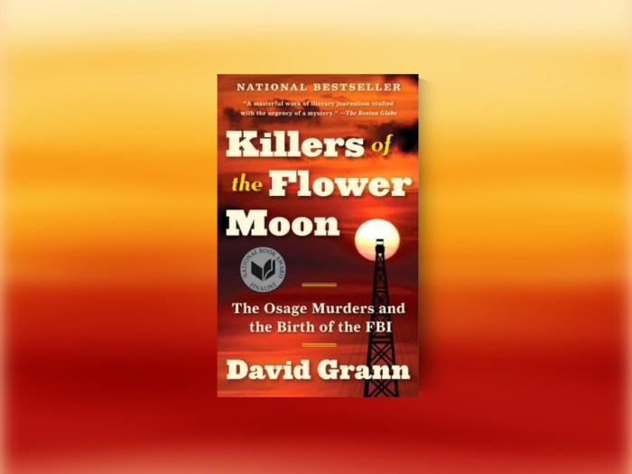 Killers of the flower moon discussion questions